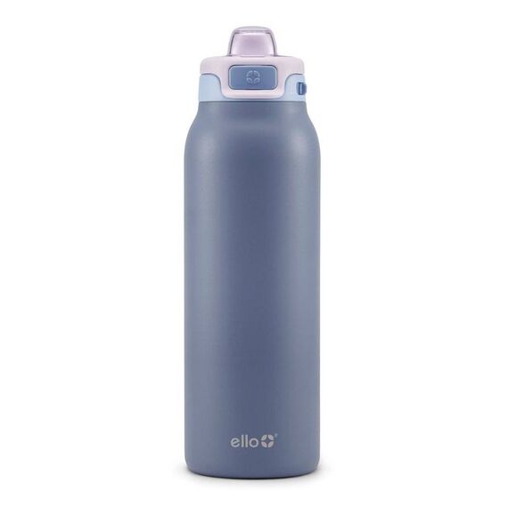 Ello -  Pop and Fill 32oz Stainless Steel Water Bottl Blue - Picture 1 of 5